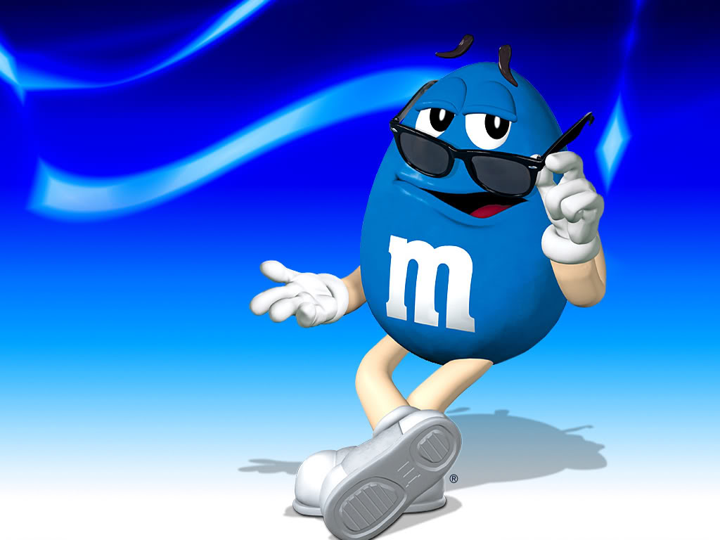 M&m characters, Blue, Blue color